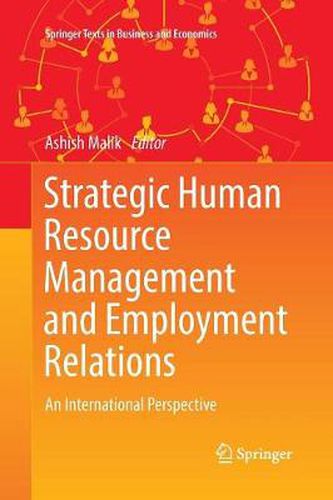 Cover image for Strategic Human Resource Management and Employment Relations: An International Perspective