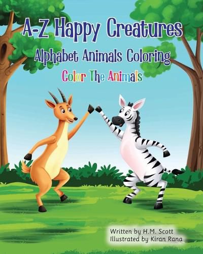 Cover image for A-Z Happy Creatures