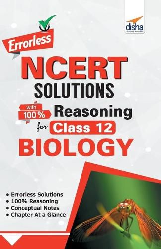 Cover image for Errorless NCERT Solutions with with 100% Reasoning for Class 12 Biology