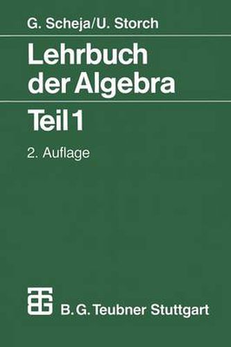 Cover image for Lehrbuch der Algebra