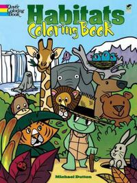 Cover image for Habitats Coloring Book