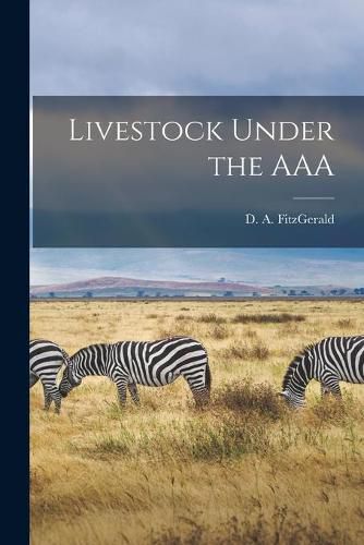 Cover image for Livestock Under the AAA