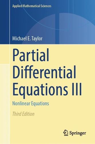 Cover image for Partial Differential Equations III