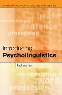 Cover image for Introducing Psycholinguistics
