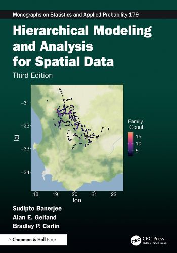 Cover image for Hierarchical Modeling and Analysis for Spatial Data