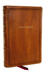 Cover image for RSV Personal Size Bible with Cross References, Brown Leathersoft, (Sovereign Collection)