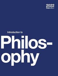 Cover image for Introduction to Philosophy (paperback, b&w)