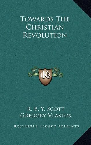 Cover image for Towards the Christian Revolution