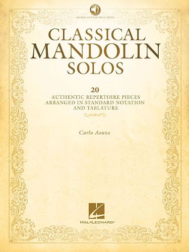 Cover image for Classical Mandolin Solos