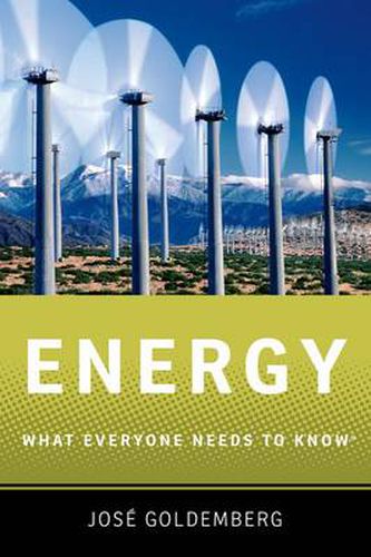 Cover image for Energy: What Everyone Needs to Know (R)