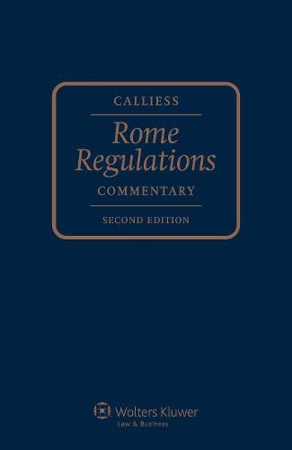 Cover image for Rome Regulations: Commentary