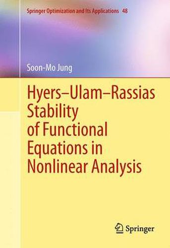 Cover image for Hyers-Ulam-Rassias Stability of Functional Equations in Nonlinear Analysis