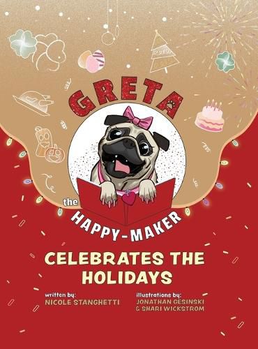 Cover image for Greta The Happy-Maker Celebrates The Holidays