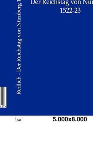 Cover image for Der Reichstag von Nurnberg 1522-23