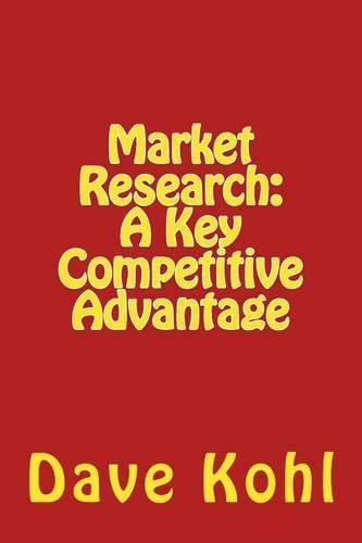 Cover image for Market Research: A Key Competitive Advantage