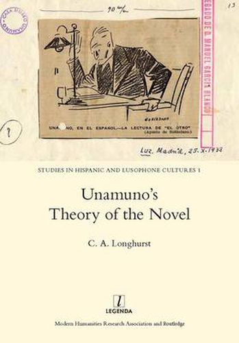 Cover image for Unamuno's Theory of the Novel