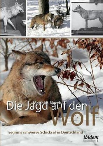 Cover image for Die Jagd auf den Wolf. Isegrims schweres Schicksal in Deutschland. Beitr ge zur Jagdgeschichte des 18. und 19. Jahrhunderts