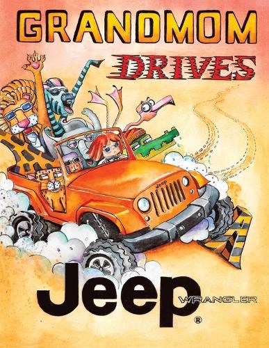 Cover image for Grandmom Drives A Jeep