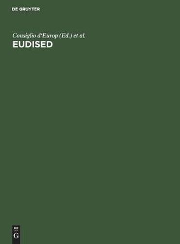 Cover image for Eudised: Theasaurus Multilingue Per Il Trattamento Dell' Informazione Nel Settore Dell'istruzione