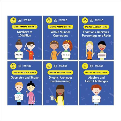 Maths - No Problem! Collection of 6 Workbooks, Ages 10-11 (Key Stage 2)