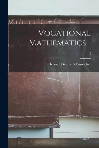 Cover image for Vocational Mathematics ..; 2