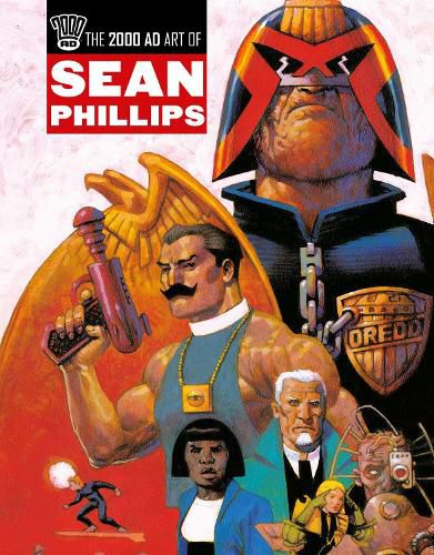 Cover image for The 2000 AD Art Of Sean Phillips
