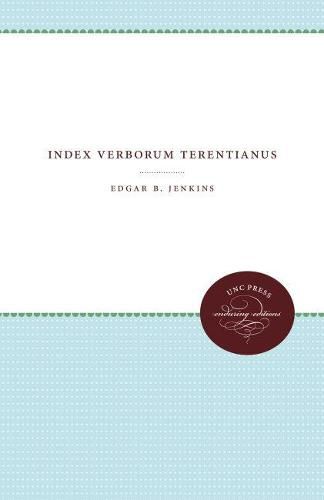 Cover image for Index Verborum Terentianus