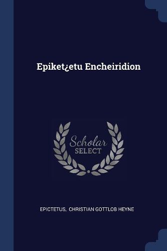Cover image for Epiketetu Encheiridion