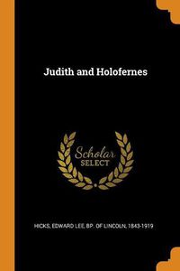 Cover image for Judith and Holofernes