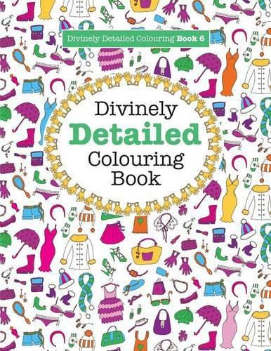 Cover image for Divinely Detailed Colouring Book 6
