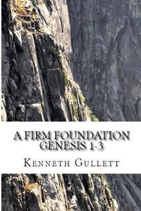 Cover image for A Firm Foundation: From Genesis Chapters 1-3