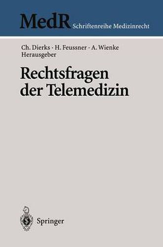 Cover image for Rechtsfragen der Telemedizin