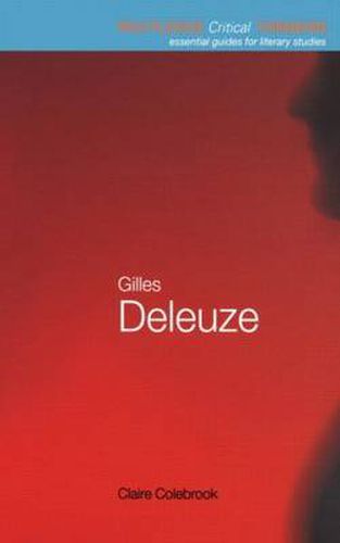 Cover image for Gilles Deleuze