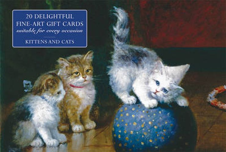 Cover image for Card Box of 20 Notecards and Envelopes: Kittens and Cats