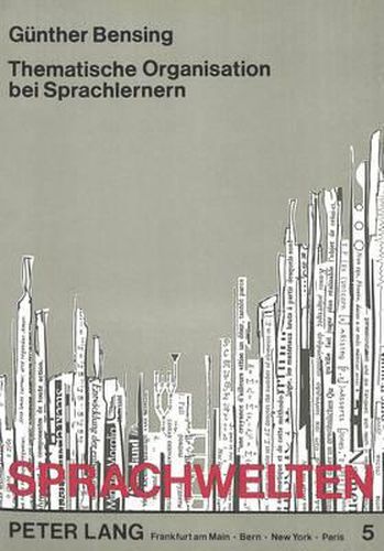 Cover image for Thematische Organisation Bei Sprachlernern