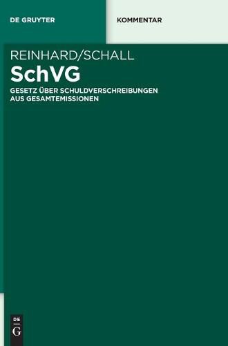 Schvg: Gesetz UEber Schuldverschreibungen Aus Gesamtemissionen