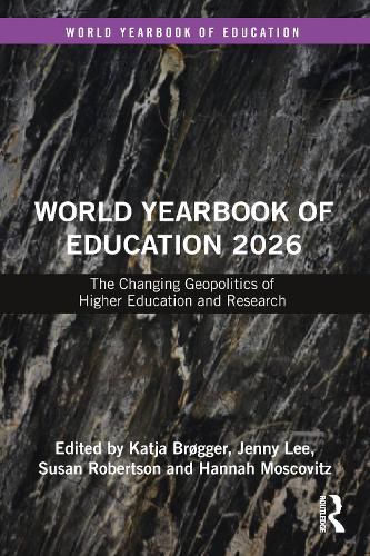Cover image for World Yearbook of Education 2026