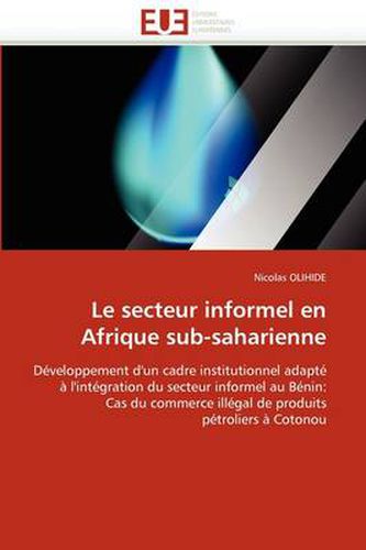 Cover image for Le Secteur Informel En Afrique Sub-Saharienne