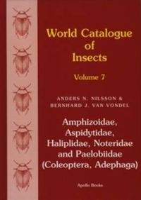 Cover image for Amphizoidae, Aspidytidae, Haliplidae, Noteridae and Paelobiidae (Coleoptera, Adephaga)