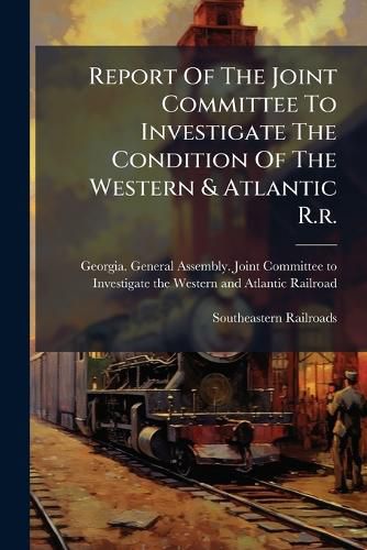 Cover image for Report Of The Joint Committee To Investigate The Condition Of The Western & Atlantic R.r.