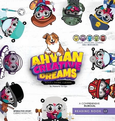 Cover image for Ahvian The Creative "Dreams"- Bilingual Reading Book