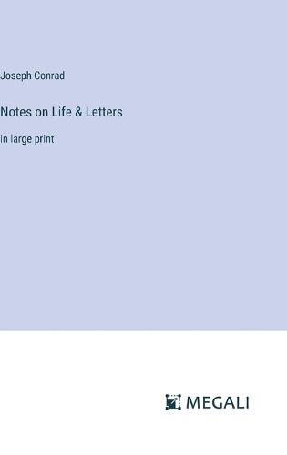 Cover image for Notes on Life & Letters