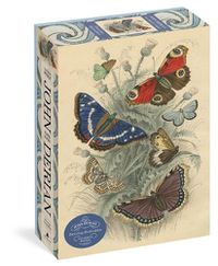 Cover image for John Derian Paper Goods Dancing Butterflies 750 Piece Puzzle