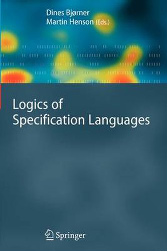 Cover image for Logics of Specification Languages