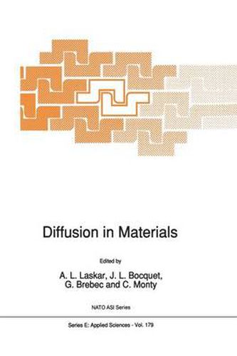 Cover image for Diffusion in Materials