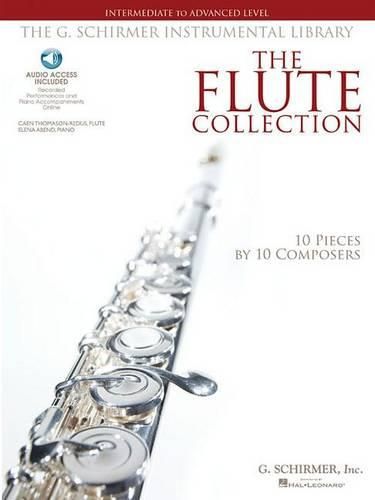 Cover image for The Flute Collection: Intermediate to Advanced Level / G. Schirmer Instrumental Library