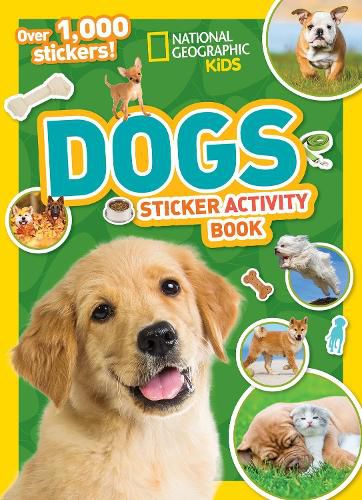 Cover image for National Geographic Kids Dogs Sticker Activity Book