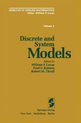 Cover image for Discrete and System Models: Volume 3: Discrete and System Models