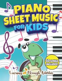 Cover image for Piano Sheet Music For Kids