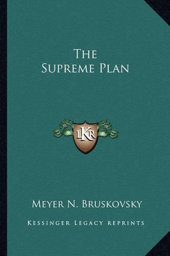 Cover image for The Supreme Plan